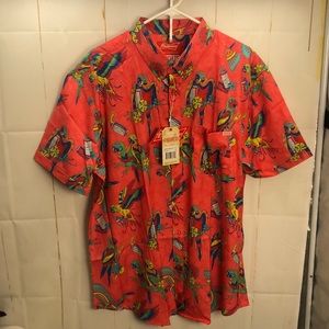 Budweiser rsvlts 2xl button up unreleased shirt last one left new with tags